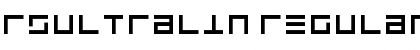 Rsultralin Regular Font