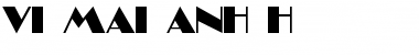 VI Mai Anh H Regular Font