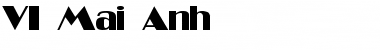 VI Mai Anh Regular Font