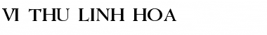 VI Thu Linh Hoa Font