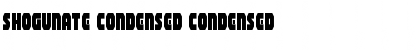 Download Shogunate Condensed Font