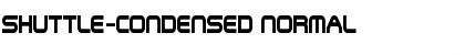 Shuttle-Condensed Font