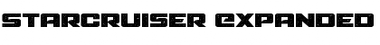 Starcruiser Expanded Font