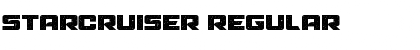 Starcruiser Regular Font