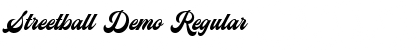 Streetball Demo Regular Font