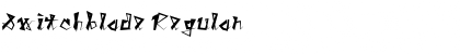 Switchblade Regular Font