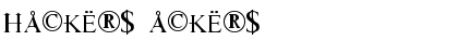 Hackers ackers Font