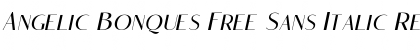 Download Angelic Bonques Free Sans Italic Font Download Angelic Bonques Free Sans Italic Font