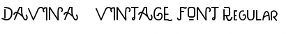 Download DAVINA - VINTAGE FONT Font Download DAVINA - VINTAGE FONT Font