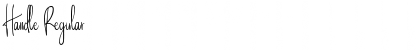 Download Handle Font