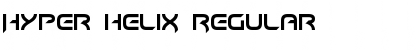 Hyper heliX Regular Font