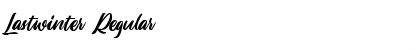Download Lastwinter Font Download Lastwinter Font
