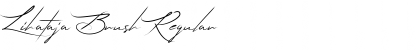 Download Lihataja Brush Font