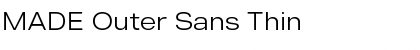 MADE Outer Sans Font