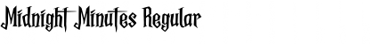 Download Midnight Minutes Font
