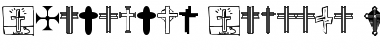 Christian Crosses V Regular Font