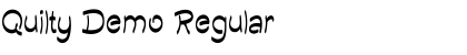Quilty Demo Regular Font