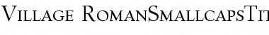 Village Regular Font