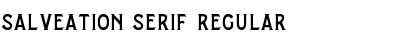 Salveation Serif Regular Font