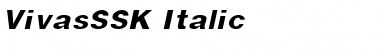 VivasSSK Font