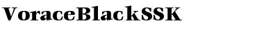 VoraceBlackSSK Font