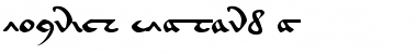 Voynich EVA Hand A Font