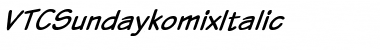 VTCSundaykomix Font