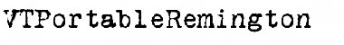 Download VTPortableRemington Font Download VTPortableRemington Font