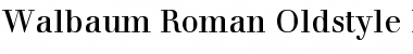 Download Walbaum RomanOsF Font