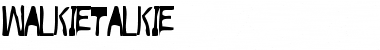 Download WalkieTalkie Font