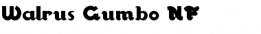 Walrus Gumbo NF Regular Font