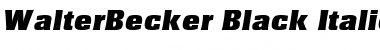 WalterBecker-Black Italic