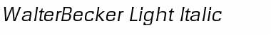 Download WalterBecker-Light Font