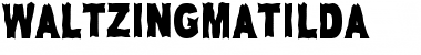 WaltzingMatilda Regular Font