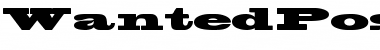 Download WantedPosterSSK Font Download WantedPosterSSK Font