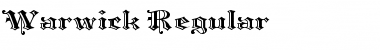 Warwick Regular Font
