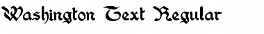 Washington Text Regular Font