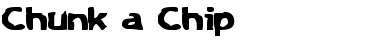 Chunk-a-Chip Regular Font