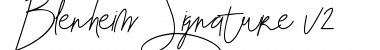 Download Blenheim Signature Font