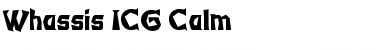 Download Whassis ICG Calm Font