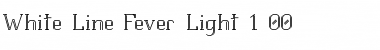 Download White Line Fever Light 1.00 Font