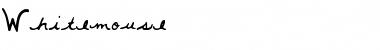Whitemouse Font