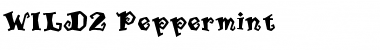 WILD2 Peppermint Font
