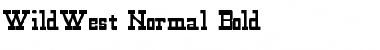 WildWest-Normal Bold Regular Font