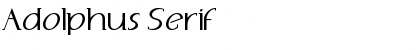 Adolphus Serif Font Adolphus Serif Font