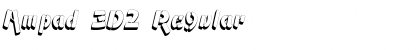 Download Ampad 3D2 Font