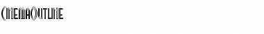 Download CinemaOutline Font Download CinemaOutline Font