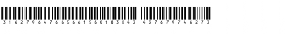 Barcode2_5IN Normal Font