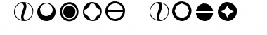 Circle Dings Font