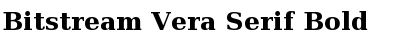 Bitstream Vera Serif Bold Font